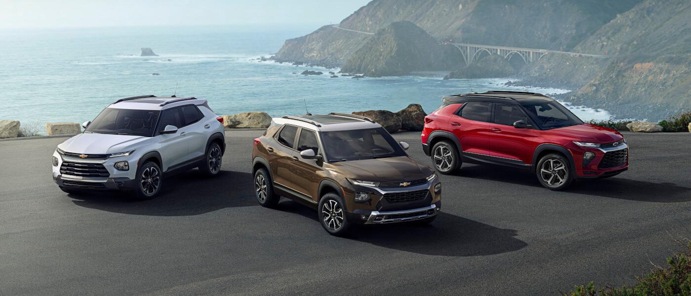 2021 Chevrolet Trailblazer exterior trim lineup