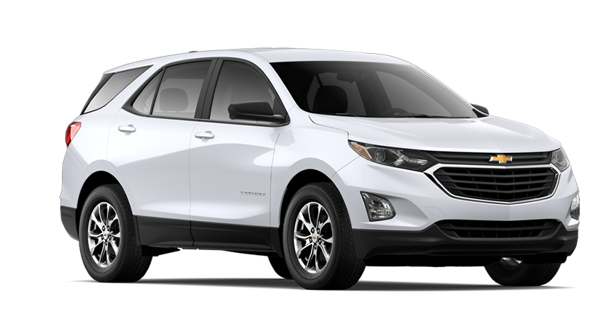 2021 Chevy Equinox L exterior in white