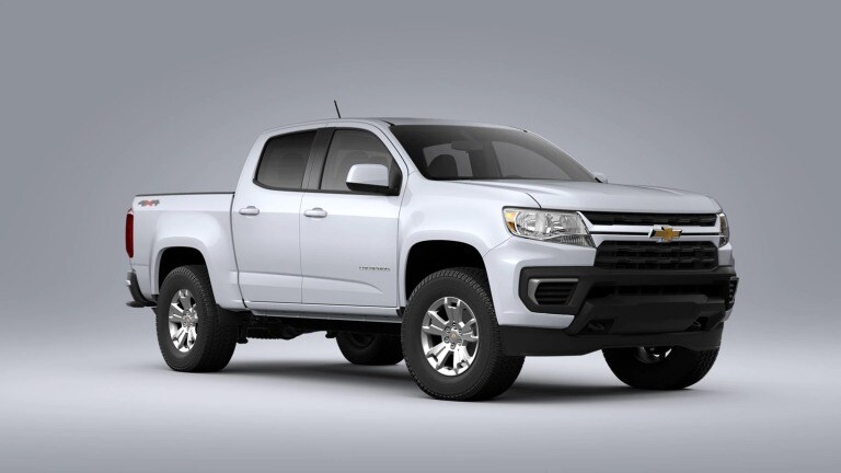 2022 Chevy Colorado LT in Summit White exterior
