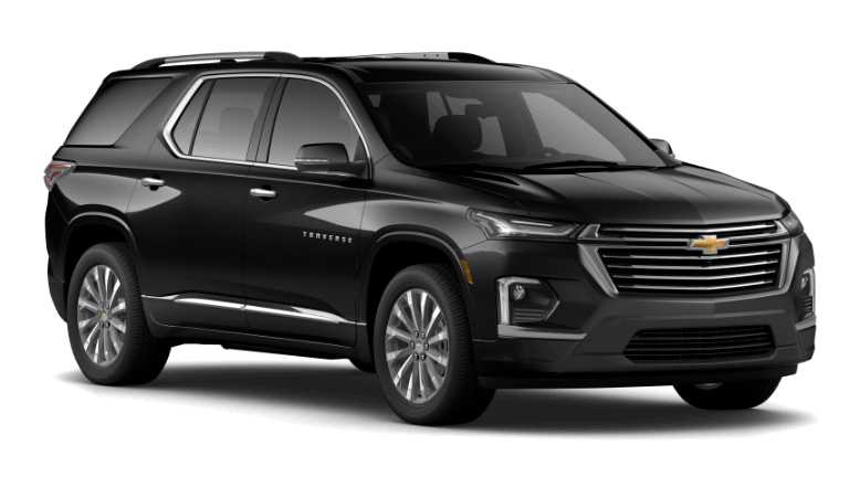 2022 Chevrolet Traverse Premier in Mosaic Black color