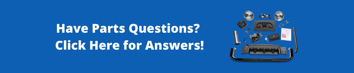 Do you have parts questions? Click here to answer them