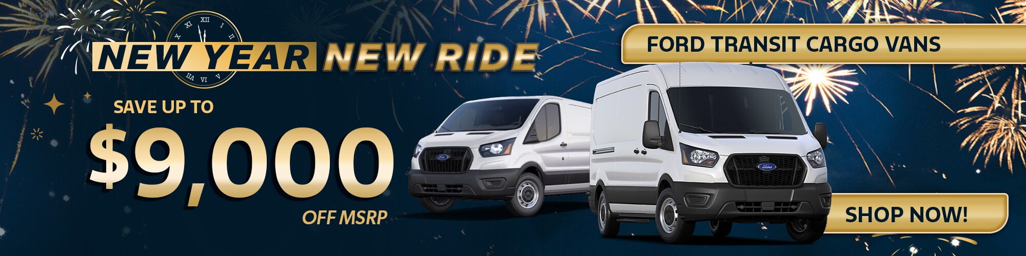 New Ford Transit Cargo Vans