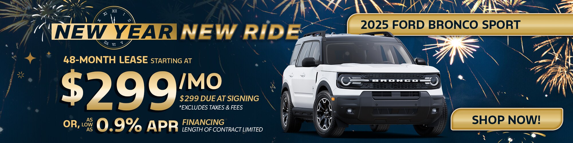 New 2025 Ford Bronco Sport