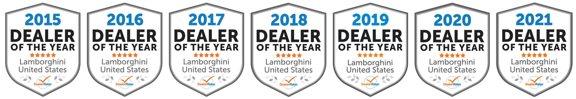 2021 Lamborghini Dealer of the Year