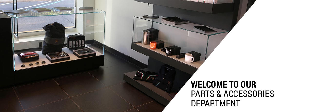 Lamborghini Paramus Parts and Accessories Department