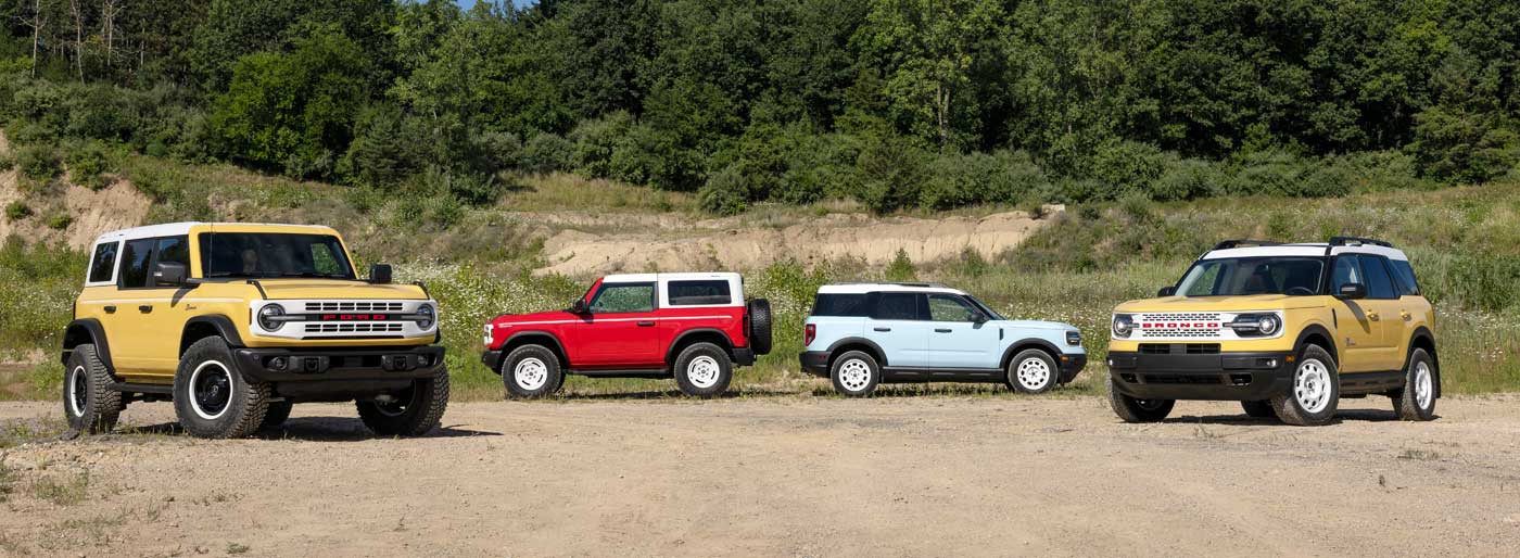 2023 Ford Bronco & Bronco Sport Heritage Edition Unveiled