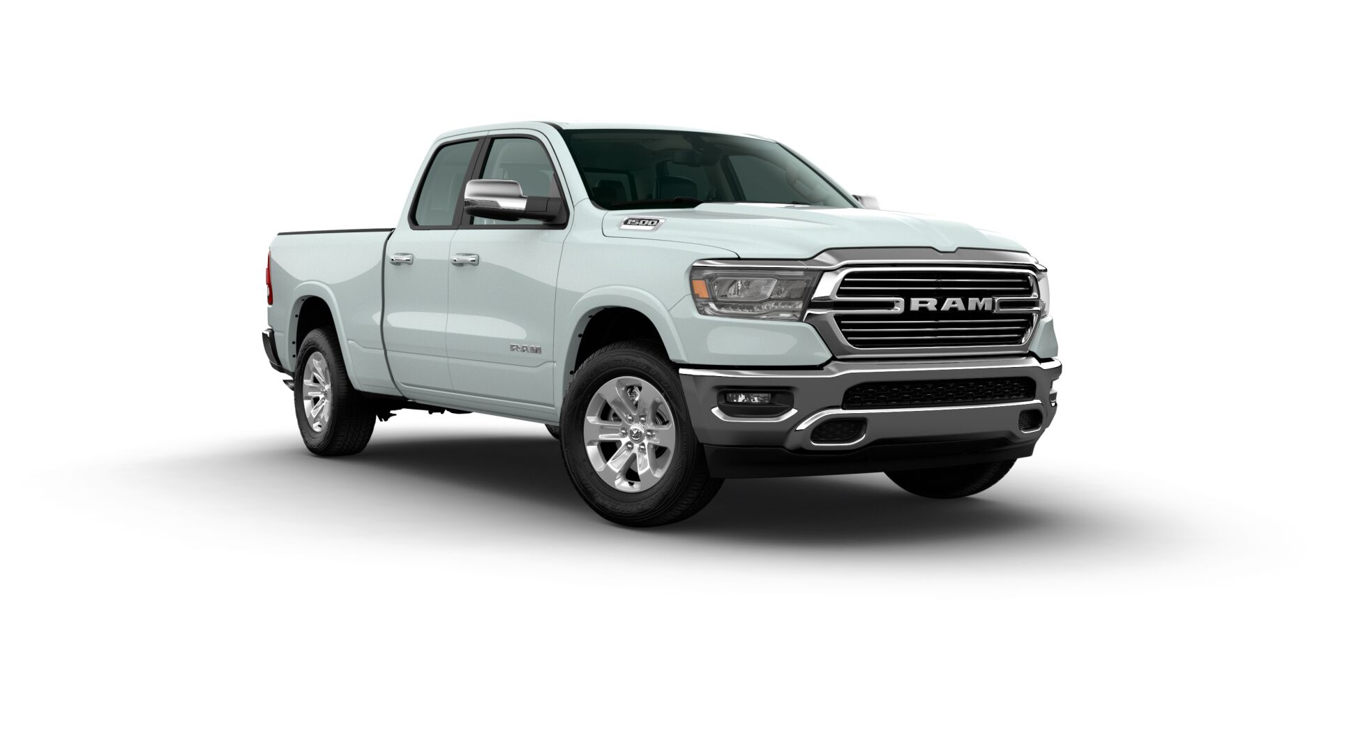 2020 Ram 1500 Laramie Front White Exterior Picture