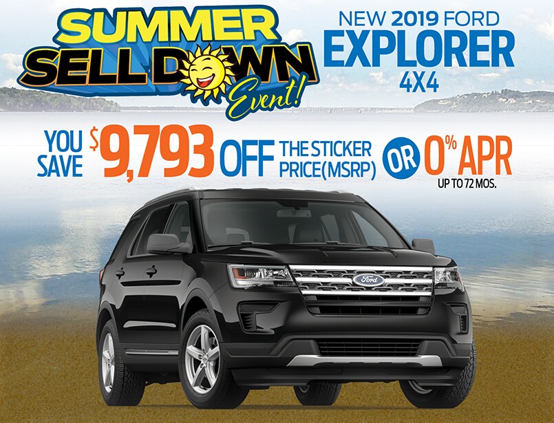 TN Ford Dealer Explorer Special Offer