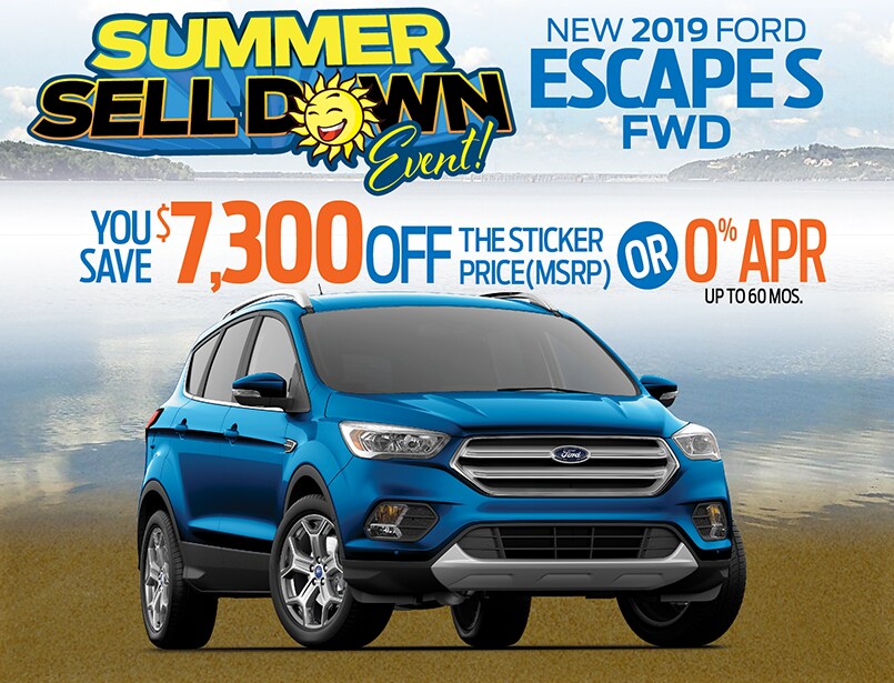 TN Dealer Ford Escape Special Offer