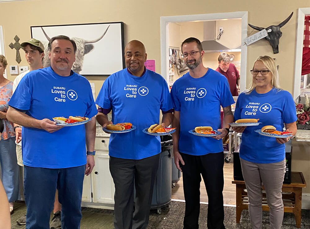 Landers McLarty Subaru Volunteering at Rose of Sharon Soup Kitchen Landers McLarty Subaru Volunteering at Rose of Sharon Soup Kitchen
