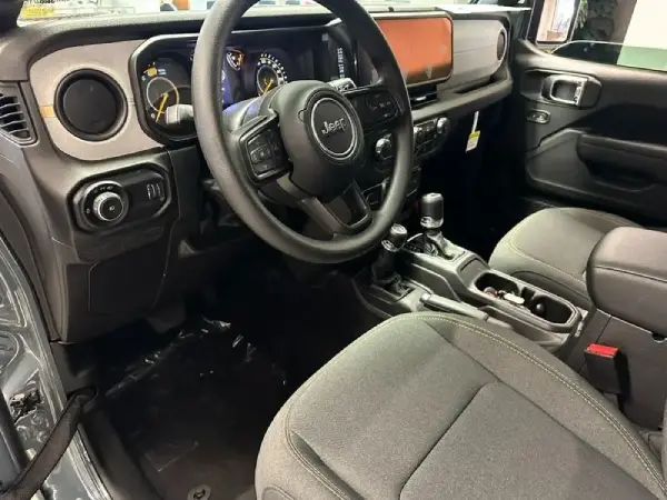 Wrangler interior front