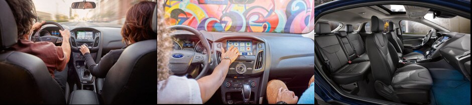 2017 Ford Focus interior specs and design in Springfield, IL