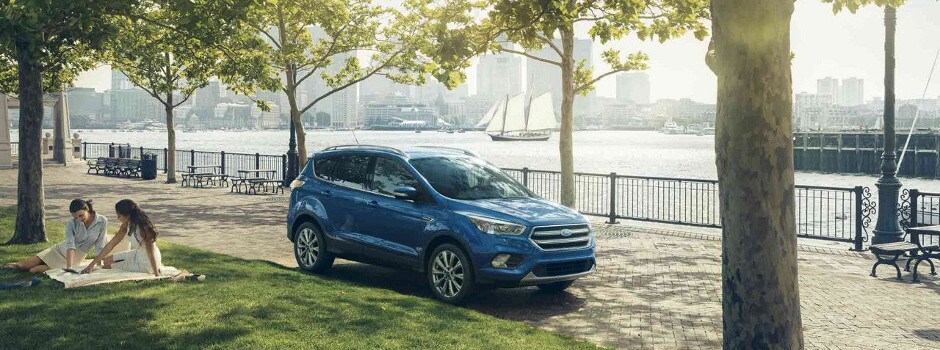 Blue 2018 Ford Escape