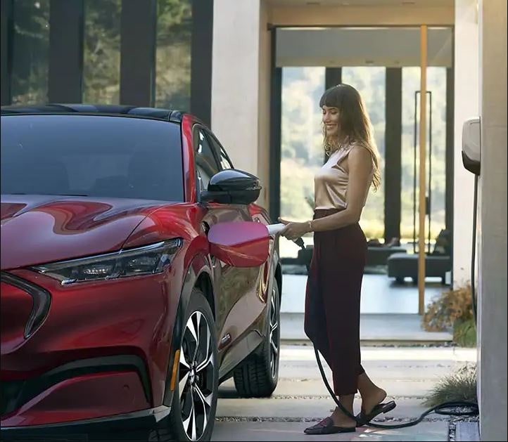 mach e charging