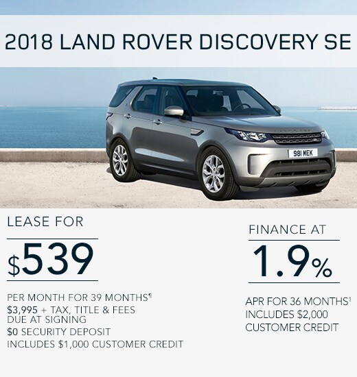 2018 Land Rover Discovery SE Offers