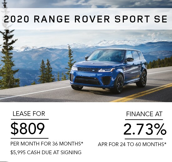 2020 range rover sport se special offer click to view inventory