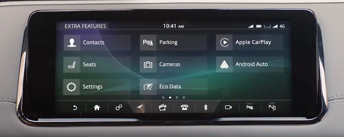 Land Rover Android Auto Land Rover InControl Display