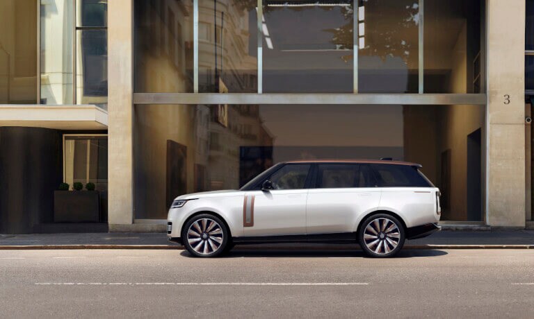 2022 Land Rover Range Rover Parked On A City Street