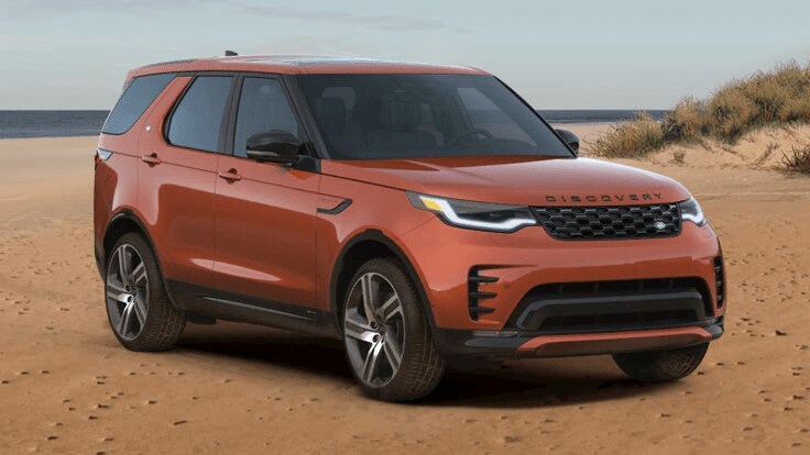 2022 Land Rover Discovery R-Dynamic HSE in Namib Orange