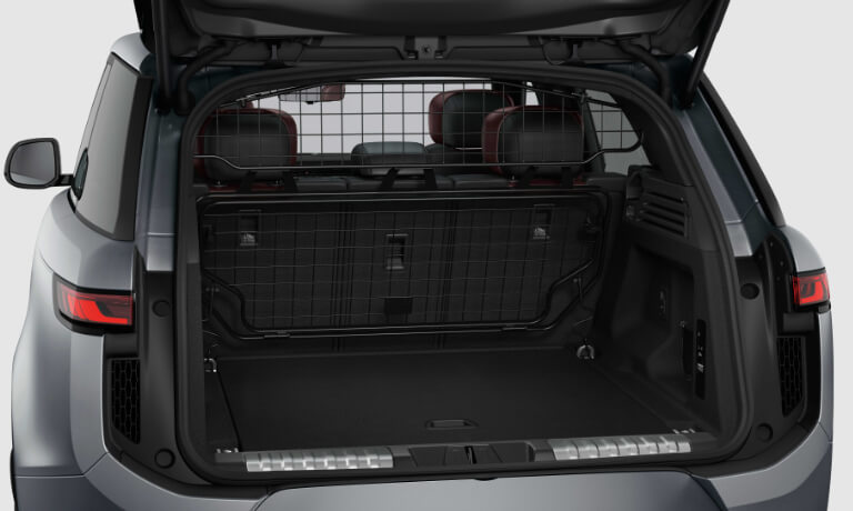 2025 Range Rover Sport Interior Trunk Open With Cage