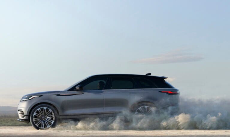 2026 Range Rover Velar kicking up dust