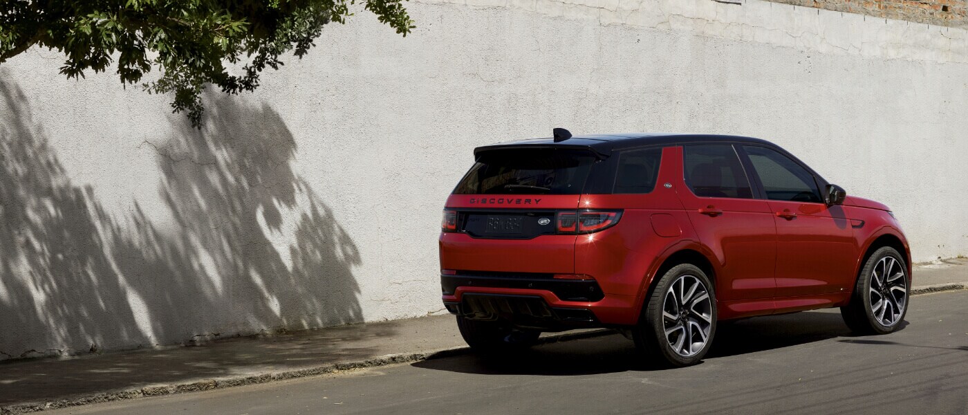 2025 Land Rover Discovery Sport Exterior Parked By Wall