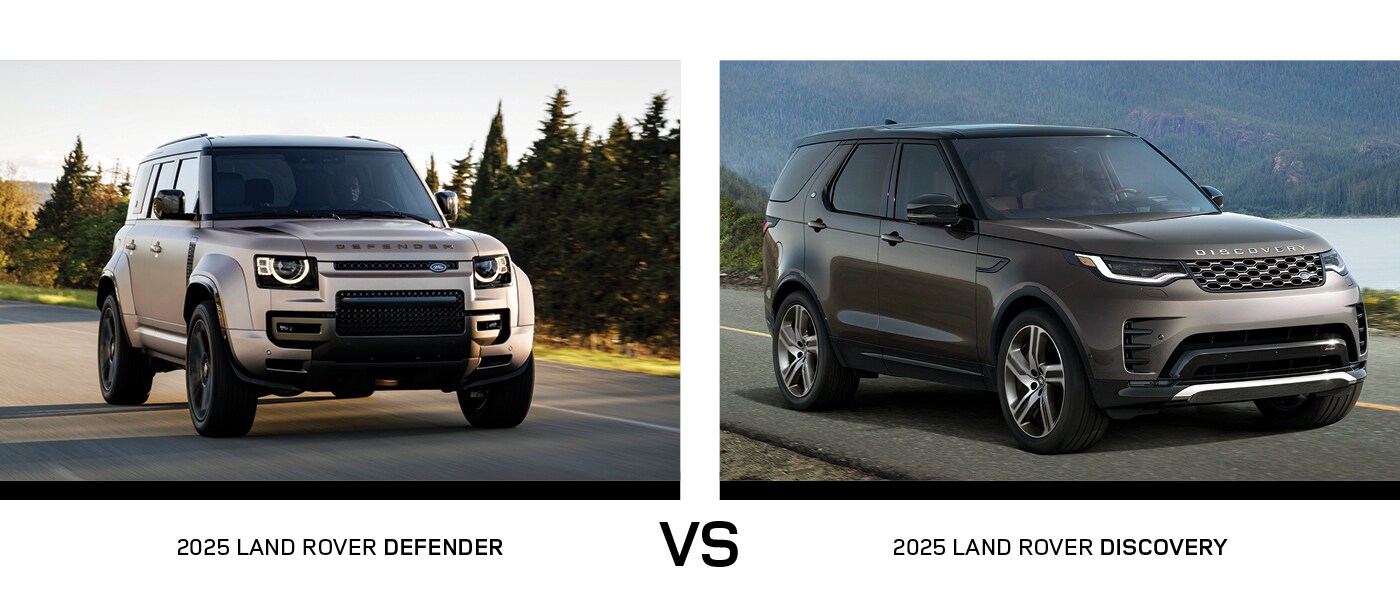 2025 Land Rover Defender vs. Discovery