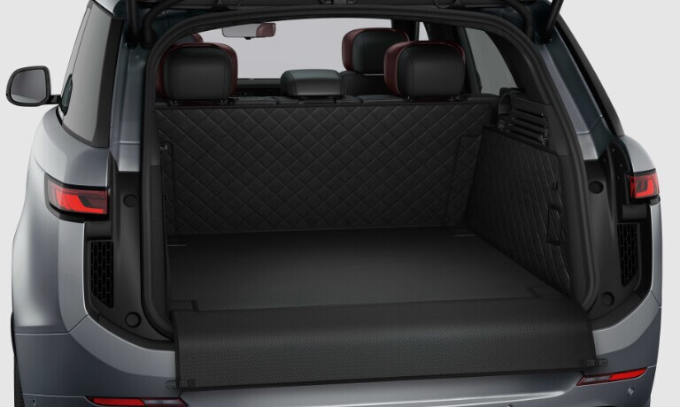 2025 Range Rover Sport Interior Trunk Open With Padding
