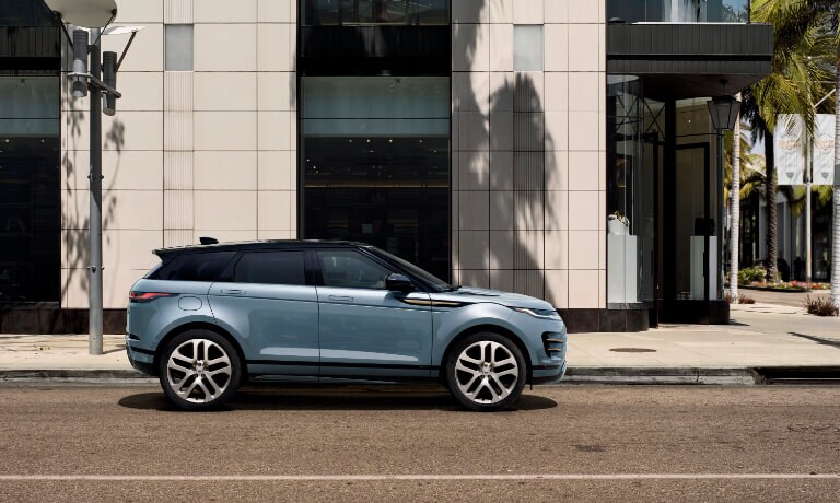 2023 Land Rover Range Rover Evoque Exterior Parked On The Street