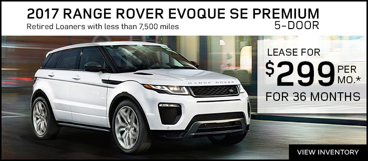 2017 Range Rover Evoque Loaner Special