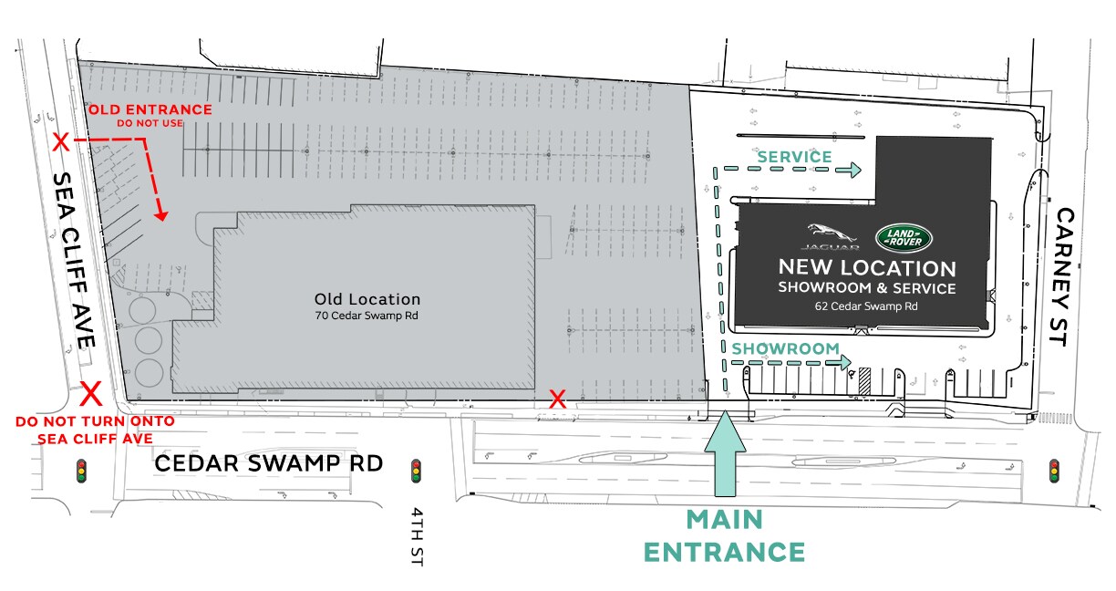 JLR Glen Cove Site Map