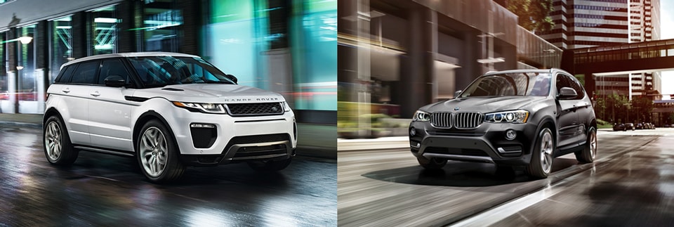 2017 Evoque vs BMW X3