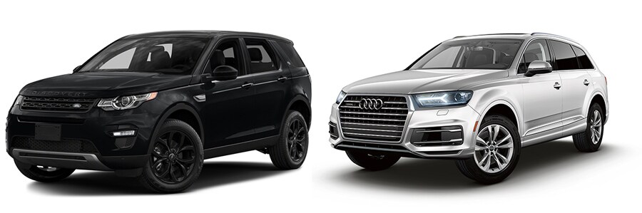 Land Rover Disovery Sport vs Audi Q7
