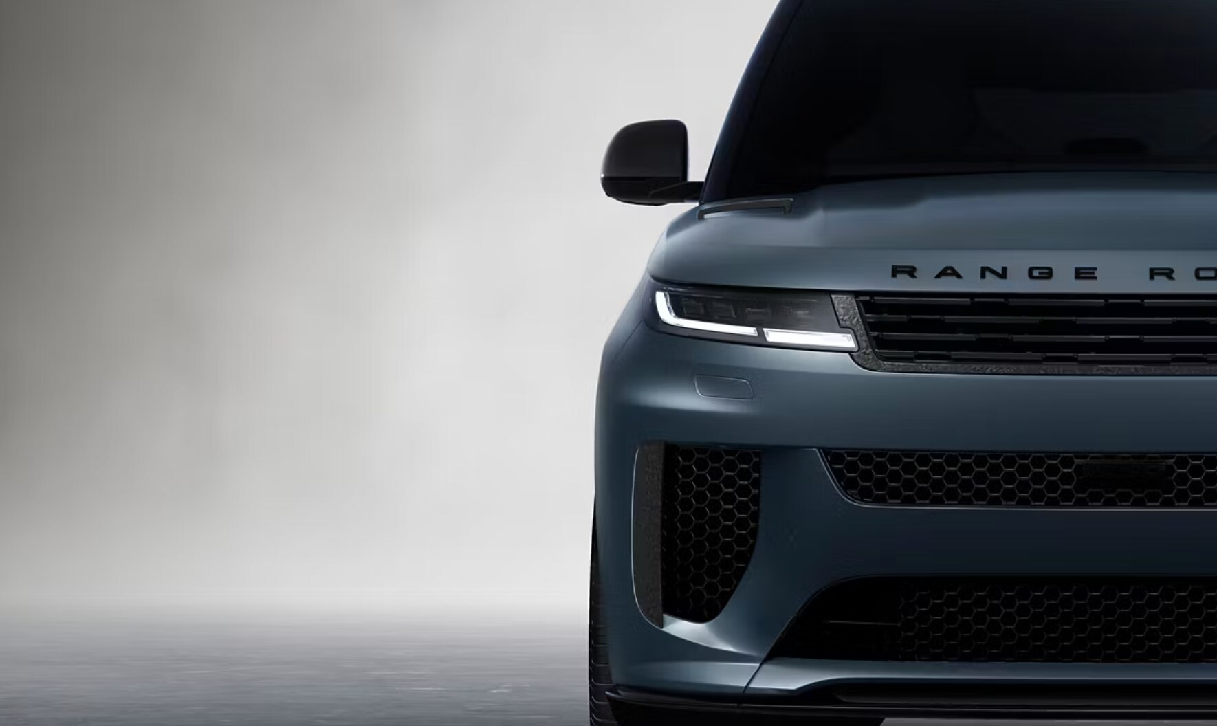 grille of a new Range Rover Velar grille of a new Range Rover Velar
