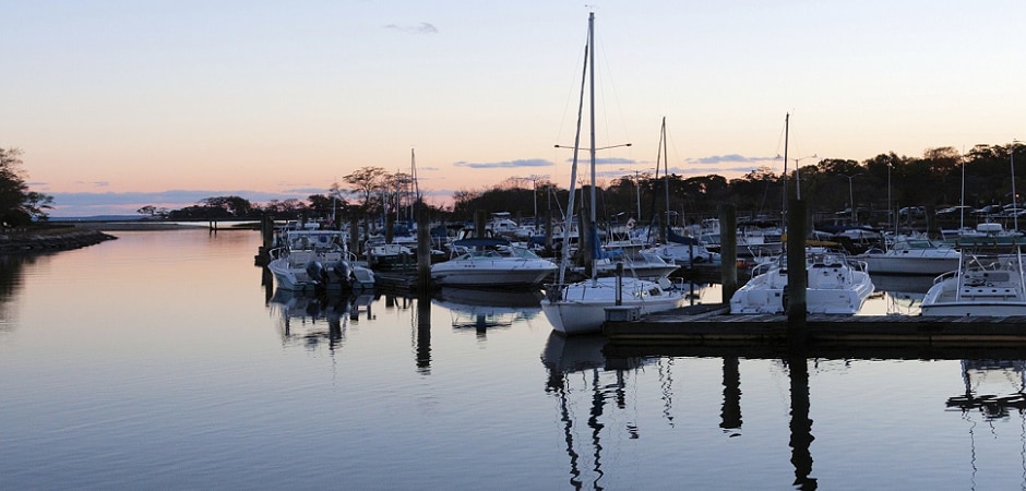Stamford, CT Scenic view of Stamford, CT