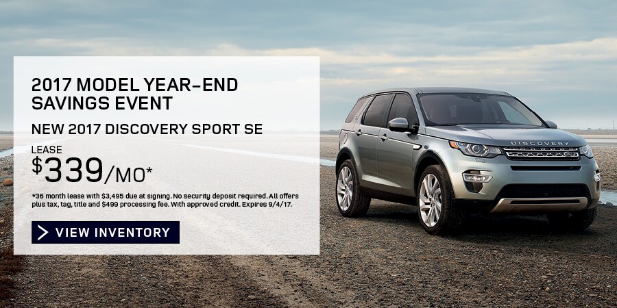 New 2017 Land Rover Discovery Sport