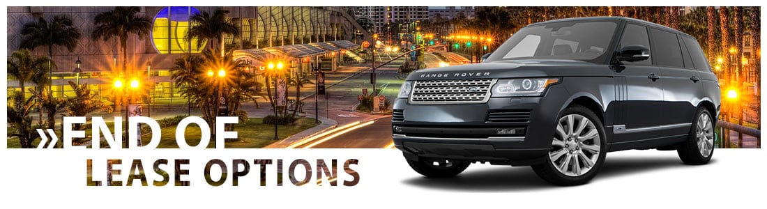 Land Rover and Range Rover End of Lease Options in San Diego