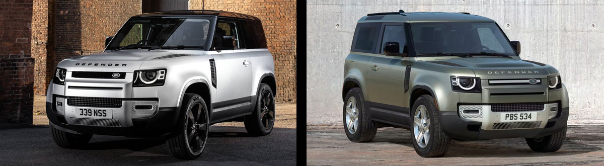 2023 Defender S vs 2023 Defender SE
