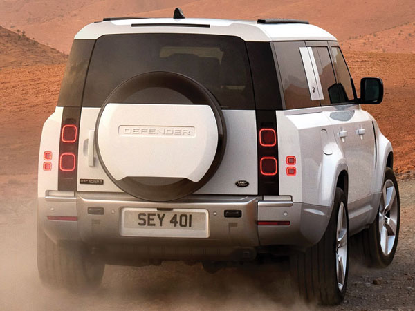 2023 Land Rover Defender 130 Rear Angle