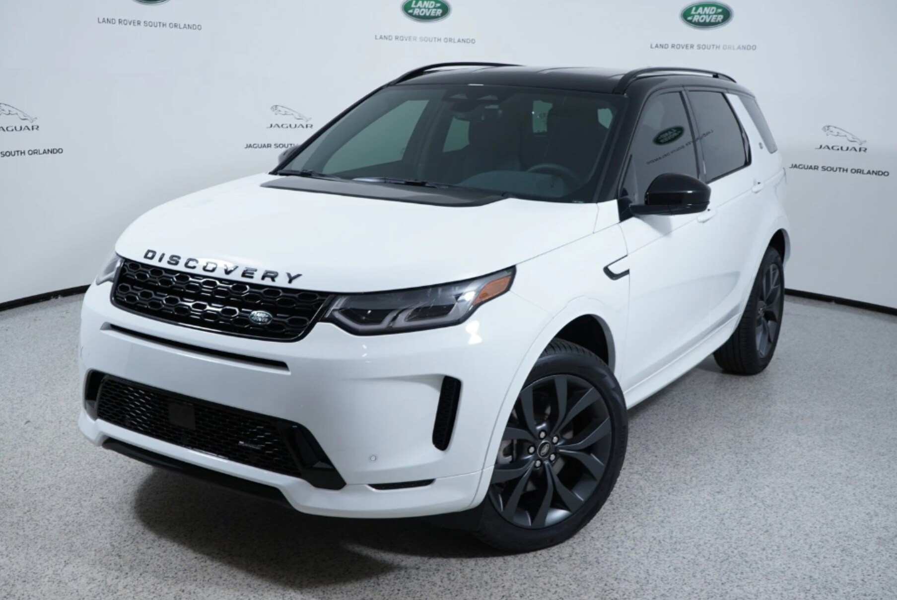 Land Rover Discovery Sport SUV - dealer logo