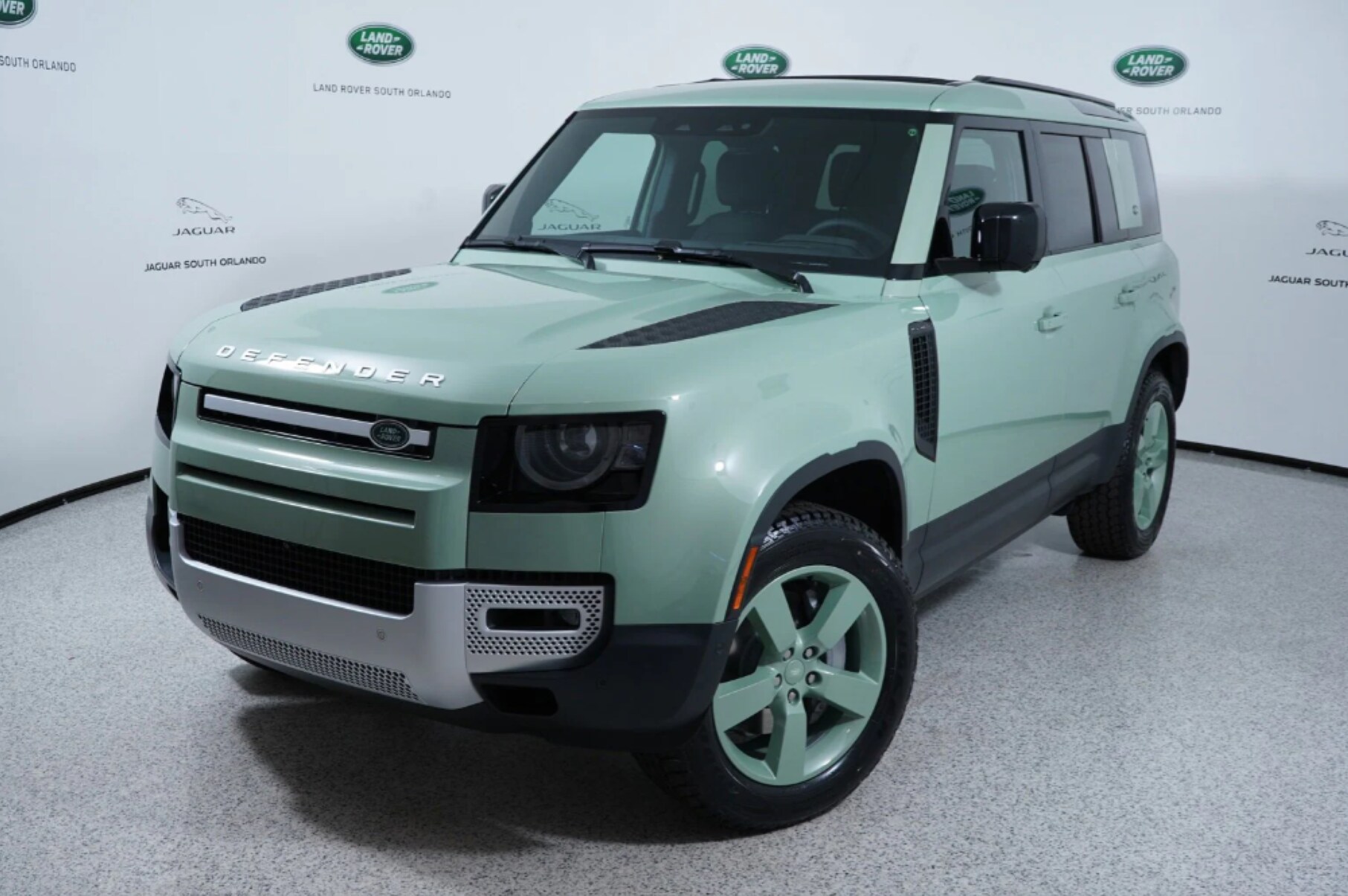 A photo of the Land Rover Defender SUV, one of the iconic Land Rover models