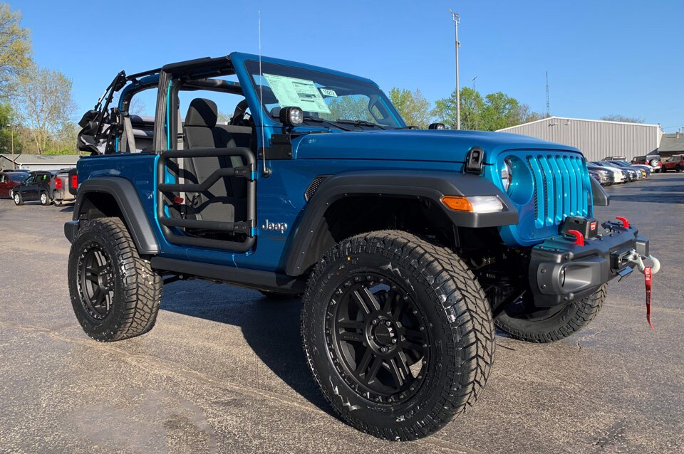 Lifted Jeep Wrangler by La Porte Chrysler
