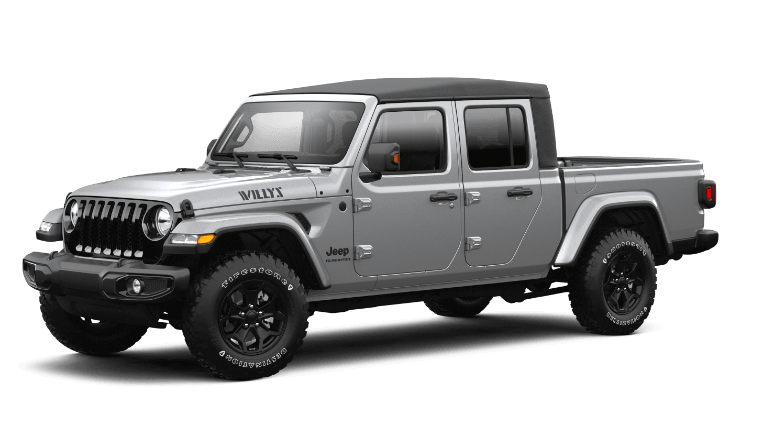 2022 Jeep Gladiator Willys Sport Exterior - Silver Zynith