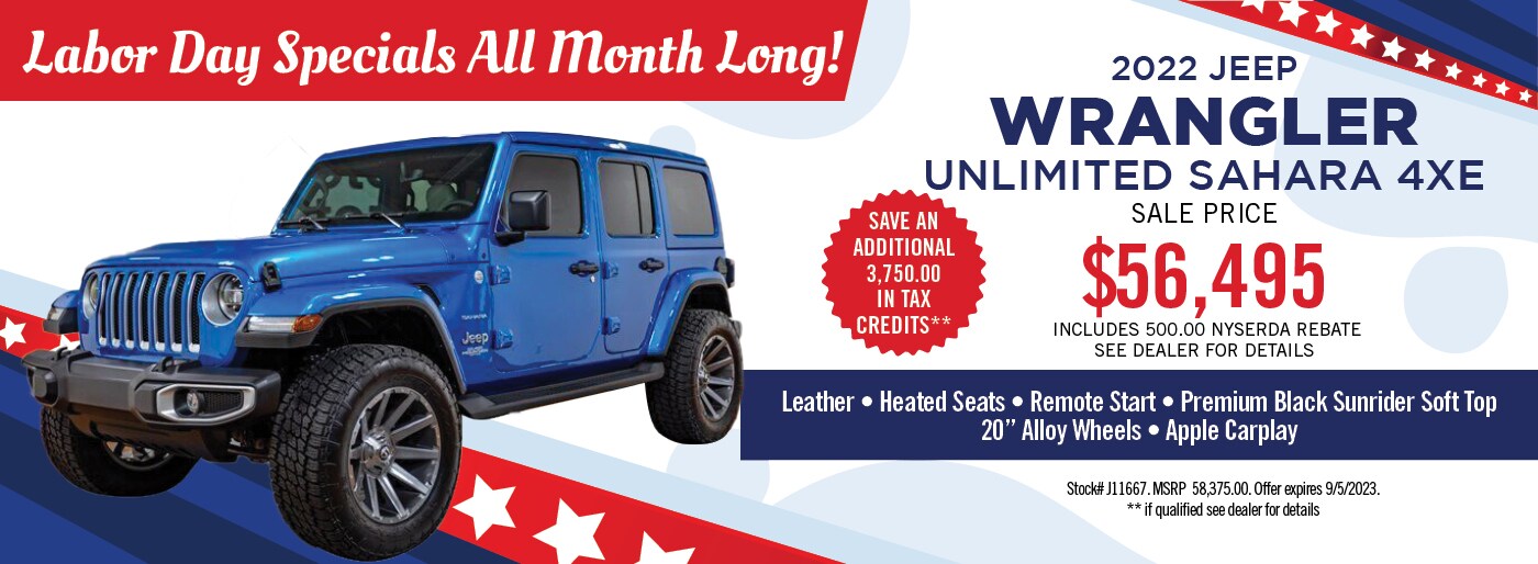 PreOwned Specials Larchmont ChryslerJeepDodge