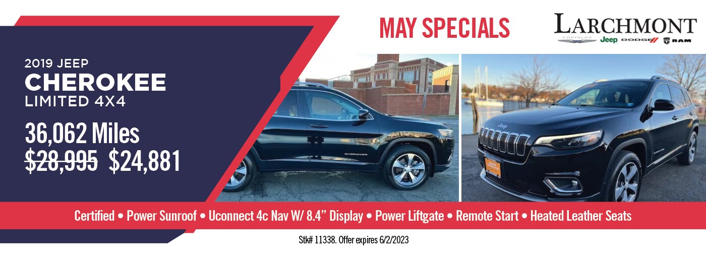 PreOwned Specials Larchmont ChryslerJeepDodge
