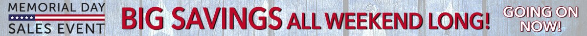 Memorial Day Sale