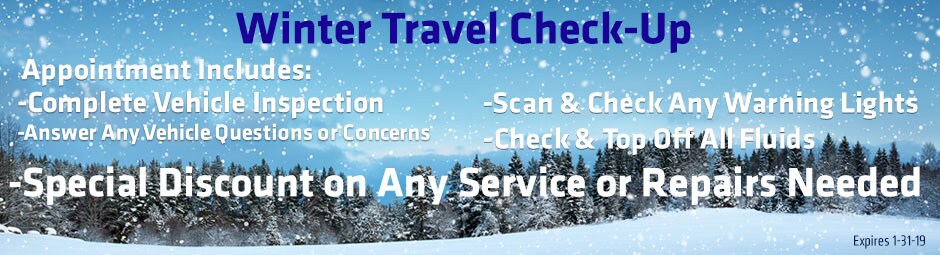 Winter Check-Up Car Care Car Service in Provo Utah