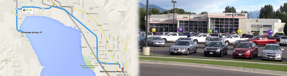 Directions From Saratoga Springs to Provo Chrysler Jeep Directions From Saratoga Springs to Provo Chrysler Jeep