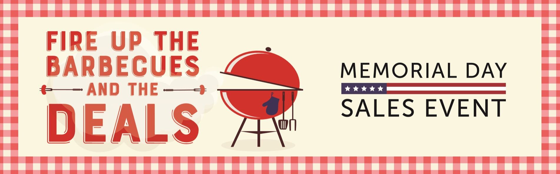 Memorial Day Sale Banner Memorial Day Car Sale in Riverdale