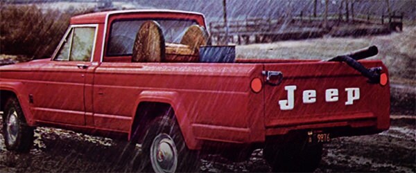 Original Jeep Pickup Illustration of Original Jeep Pickup